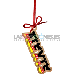 BOLA DE NAVIDAD MADERA - MOD. NOMBRE MICKEY BOLA DE NAVIDAD MADERA - MOD. NOMBRE MICKEY