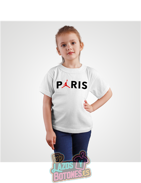 PEGATINA ROPA TODO COLOR - NIKE JORDAN  PARÍS 15cm ¡¡¡DESCUENTO!!!