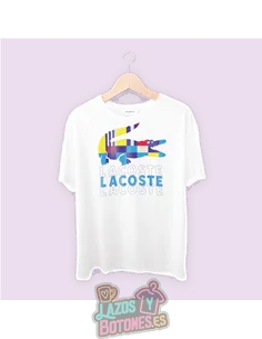 PEGATINA ROPA TODO COLOR - LACOSTE 22cm ¡¡¡DESCUENTO!!! PEGATINA ROPA TODO COLOR - LACOSTE 22cm ¡¡¡DESCUENTO!!!