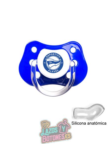 CHUPETE PERSONALIZADO DEPORTIVO ALAVÉS