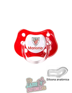 CHUPETE PERSONALIZADO DEPORTIVO ATLÉTICO CLUB DE BILBAO NOMBRE CHUPETE PERSONALIZADO DEPORTIVO ATLÉTICO CLUB DE BILBAO NOMBRE
