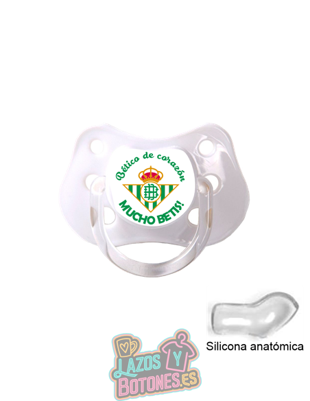 CHUPETE PERSONALIZADO BETIS FRASE