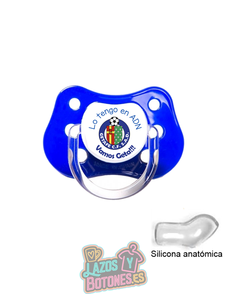 CHUPETE PERSONALIZADO GETAFE FRASE
