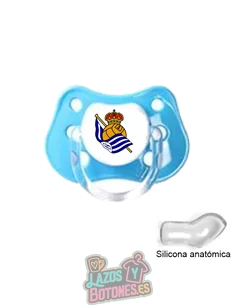 CHUPETE PERSONALIZADO REAL SOCIEDAD CHUPETE PERSONALIZADO REAL SOCIEDAD