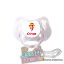 CHUPETE PERSONALIZADO SPORTING DE GIJÓN NOMBRE