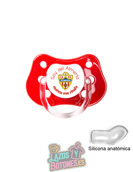 CHUPETE PERSONALIZADO ALMERÍA FRASE - +6 meses