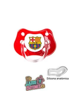 CHUPETE PERSONALIZADO BARÇA - BARCELONA CHUPETE PERSONALIZADO BARÇA - BARCELONA