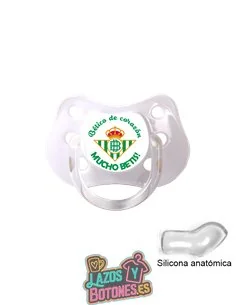 CHUPETE PERSONALIZADO BETIS FRASE CHUPETE PERSONALIZADO BETIS FRASE