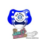 CHUPETE PERSONALIZADO DEPORTIVO ALAVÉS FRASE