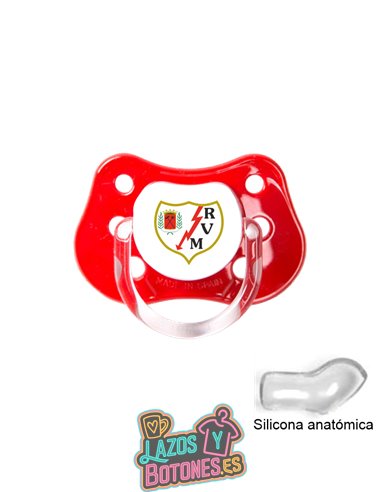 CHUPETE PERSONALIZADO RAYO VALLECANO