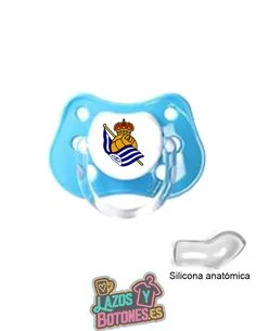 CHUPETE PERSONALIZADO REAL SOCIEDAD CHUPETE PERSONALIZADO REAL SOCIEDAD