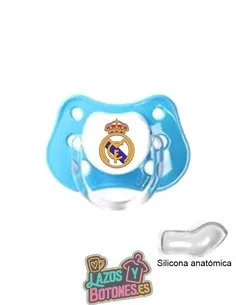 CHUPETE PERSONALIZADO REAL MADRID CHUPETE PERSONALIZADO REAL MADRID