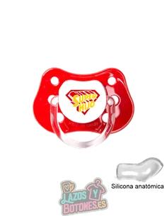 CHUPETE PERSONALIZADO - SUPER HIJO - 0 a 6 meses CHUPETE PERSONALIZADO - SUPER HIJO - 0 a 6 meses