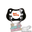 CHUPETE PERSONALIZADO - IRON MOMMY  - 0 a 6 meses