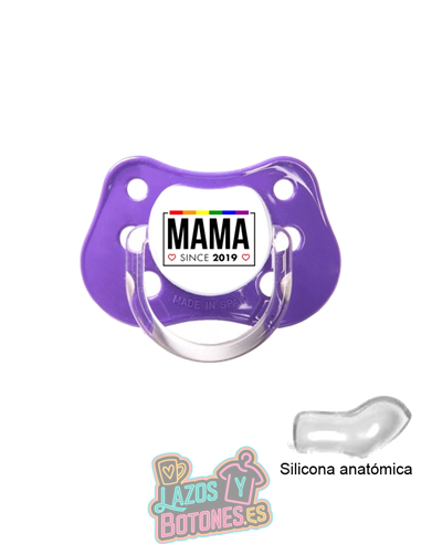 CHUPETE PERSONALIZADO - MAMÁ DESDE... - 0 a 6 meses