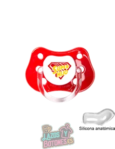 CHUPETE PERSONALIZADO - SUPER HIJO - 0 a 6 meses CHUPETE PERSONALIZADO - SUPER HIJO - 0 a 6 meses