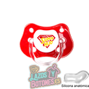 CHUPETE PERSONALIZADO - SUPER HIJO - 0 a 6 meses
