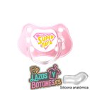 CHUPETE PERSONALIZADO - SUPER YAYA - 0 a 6 meses