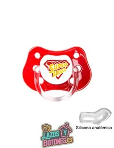 CHUPETE PERSONALIZADO - SUPER ABUELO CHUPETE PERSONALIZADO - SUPER ABUELO