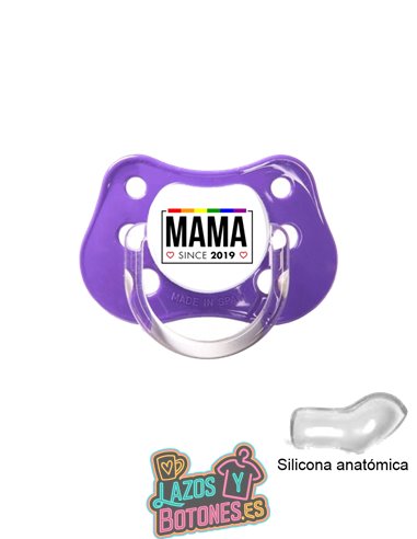 CHUPETE PERSONALIZADO - MAMÁ DESDE... - 0 a 6 meses