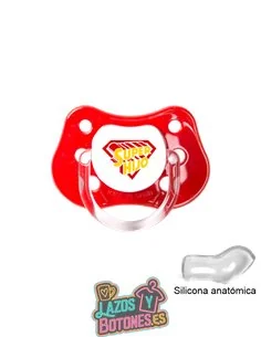 CHUPETE PERSONALIZADO - SUPER HIJO - 0 a 6 meses CHUPETE PERSONALIZADO - SUPER HIJO - 0 a 6 meses