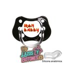 CHUPETE PERSONALIZADO - IRON DADDY  - 0 a 6 meses