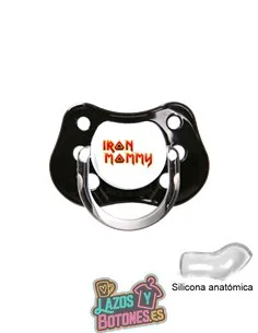 CHUPETE PERSONALIZADO - IRON MOMMY - 0 a 6 meses CHUPETE PERSONALIZADO - IRON MOMMY - 0 a 6 meses