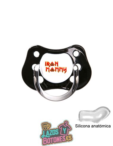 CHUPETE PERSONALIZADO - IRON MOMMY - 0 a 6 meses