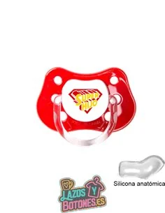 CHUPETE PERSONALIZADO - SUPER HIJO - 0 a 6 meses CHUPETE PERSONALIZADO - SUPER HIJO - 0 a 6 meses