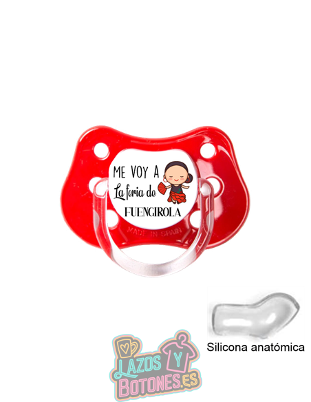 CHUPETE PERSONALIZADO ME VOY A LA FERIA - 0 a 6 meses