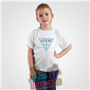PEGATINA ROPA TODO COLOR - GUESS AZUL 15cm ¡¡¡DESCUENTO!!!