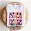 PEGATINA ROPA TODO COLOR - MINNIE ROSA 15cm ¡¡¡DESCUENTO!!!