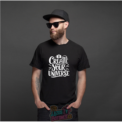 Camiseta Create Your Universe – Edición Pablo tuFactoría3d Camiseta Create Your Universe – Edición Pablo tuFactoría3d