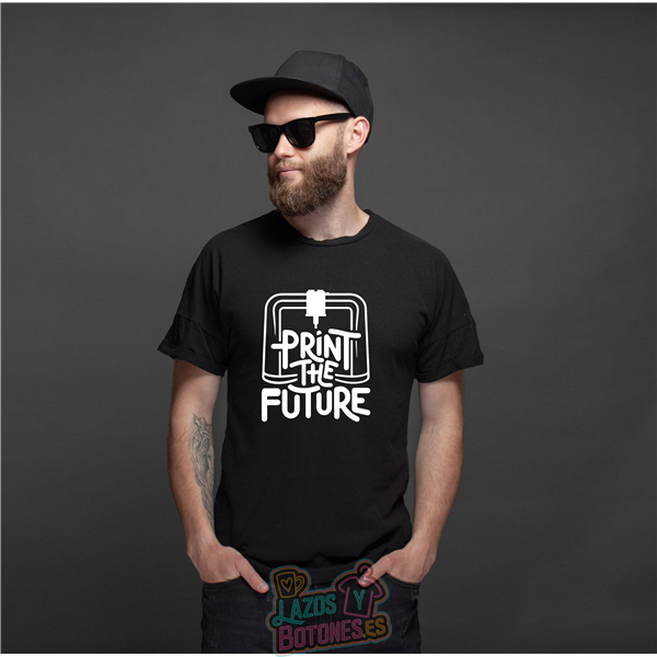 Camiseta Print The Future – Edición Pablo TuFactoría3d