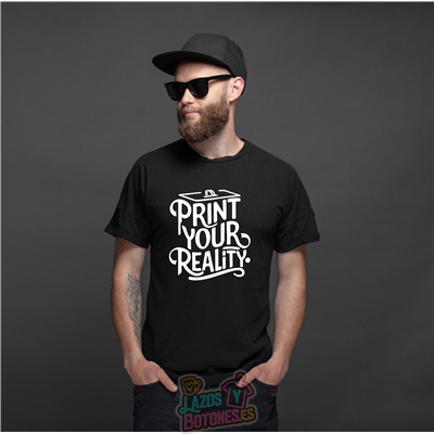 Camiseta Print Your Reality – Edición Pablo TuFactoría3d Camiseta Print Your Reality – Edición Pablo TuFactoría3d
