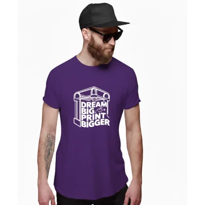 Camiseta Dream Big, Print Bigger – Edición Pablo TuFactoría3d Camiseta Dream Big, Print Bigger – Edición Pablo TuFactoría3d
