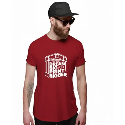 Camiseta Dream Big, Print Bigger – Edición Pablo TuFactoría3d Camiseta Dream Big, Print Bigger – Edición Pablo TuFactoría3d