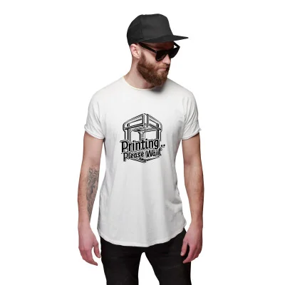 Camiseta Printing… Please Wait – Edición Pablo TuFactoría3d Camiseta Printing… Please Wait – Edición Pablo TuFactoría3d