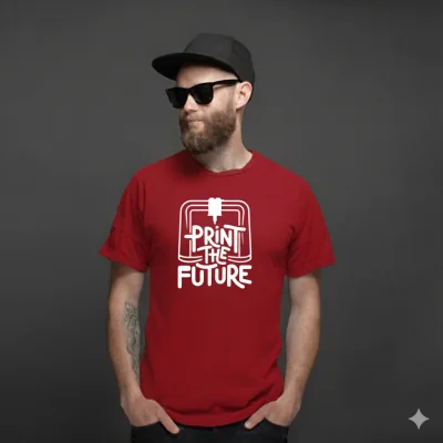 Camiseta Print The Future – Edición Pablo TuFactoría3d Camiseta Print The Future – Edición Pablo TuFactoría3d