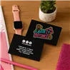 TARJETAS DE VISITA RECTANGULARES - BRILLANTE