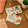 TARJETAS DE VISITA RECTANGULARES - BRILLANTE