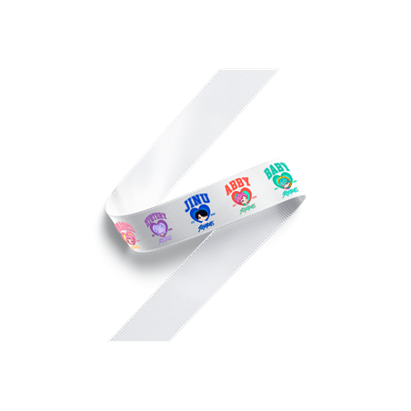 Cinta grosgrain Huntrix Kpop Characters 38 mm – Jinu, Abby, Babby & Mystery