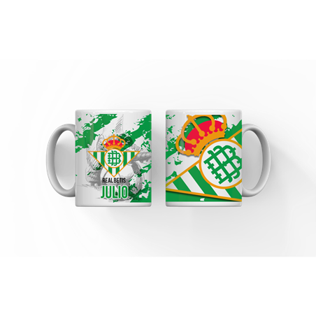 Taza Betis con nombre