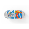 Taza RCD Espanyol con nombre | Lazos y Botones
