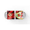 Taza Rayo Vallecano con nombre | Lazos y Botones