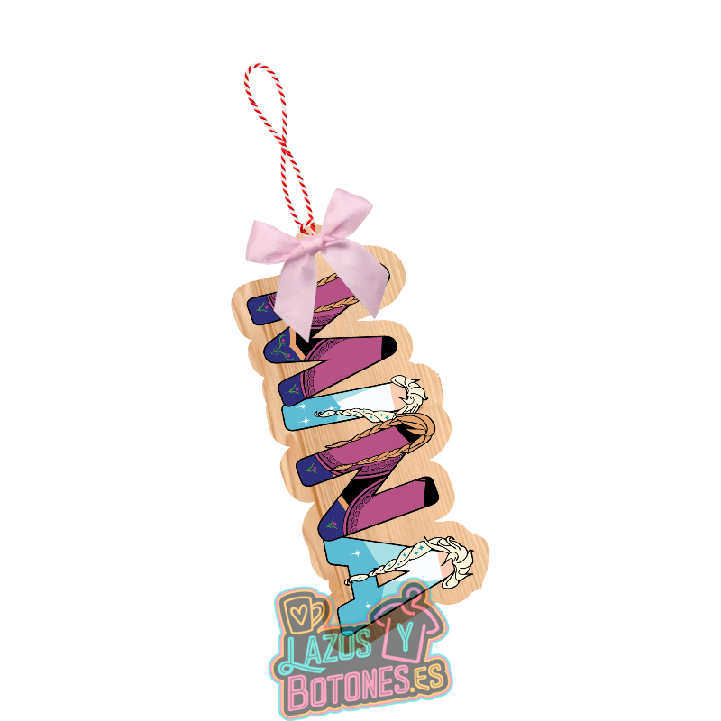 Bola de Navidad - Mod. Nombre Frozen