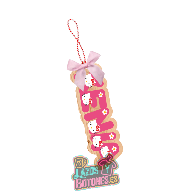 Bola de Navidad - Mod. Nombre Hello Kitty