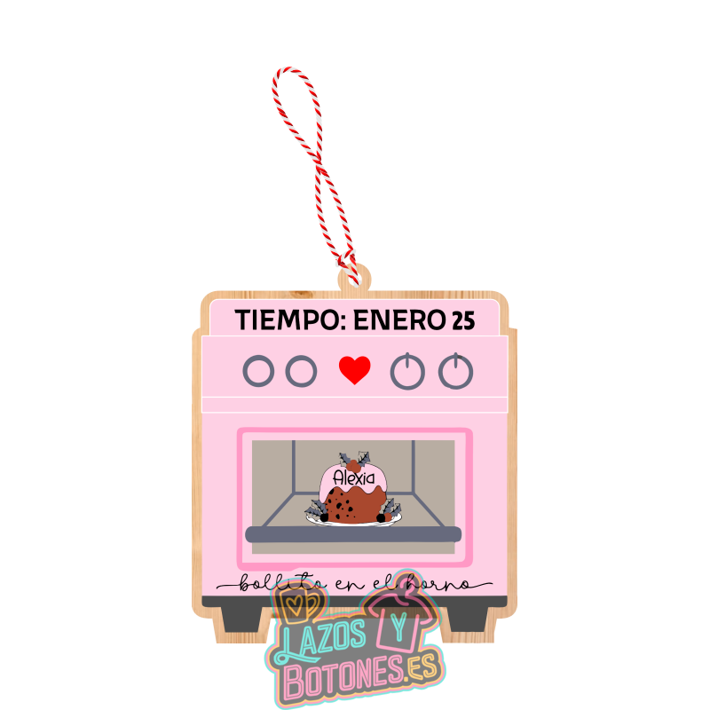 Bola de Navidad - Mod. Bollito en el Horno ????✨