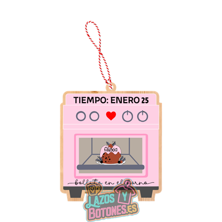 Bola de Navidad - Mod. Bollito en el Horno ????✨