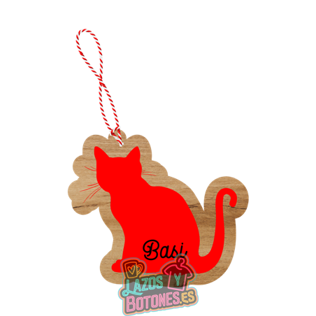 Bola de Navidad - Mod. Gato Mascota